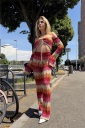 completo due pezzi in lurex shapes